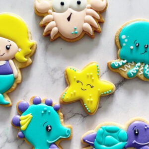 Paso a paso Galletas Sirenitas